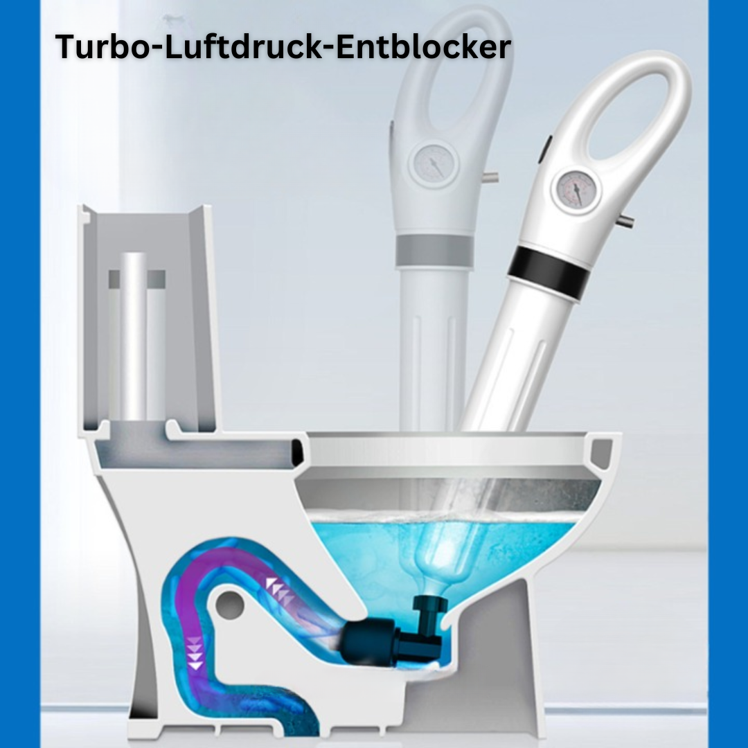 SnapJet™ - Turbo-Luftdruck-Entblocker
