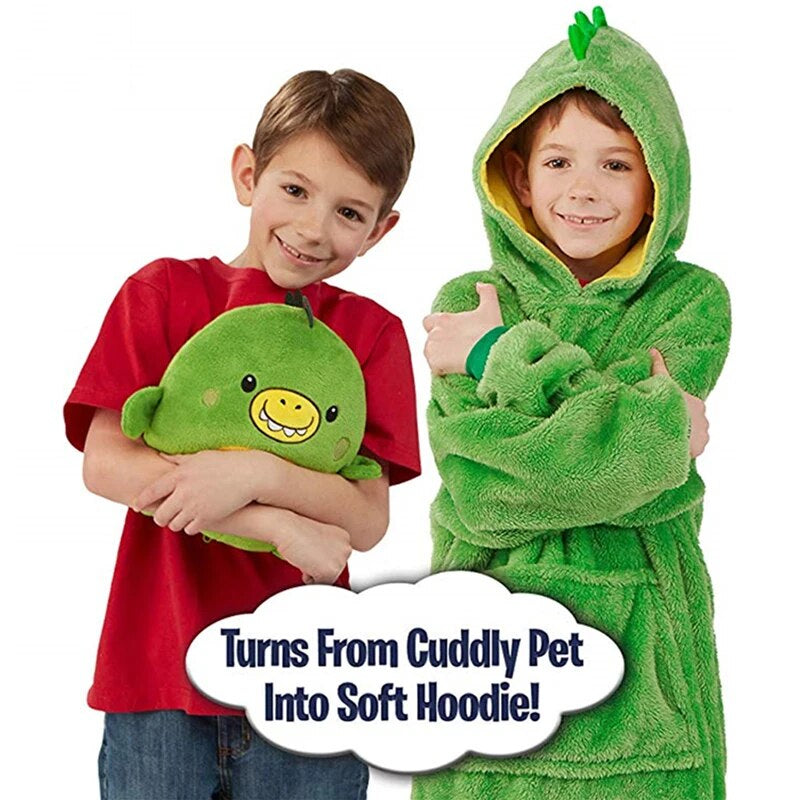 CuddleCubs™ - Kuscheltier-Kapuzenpulli für Kinder