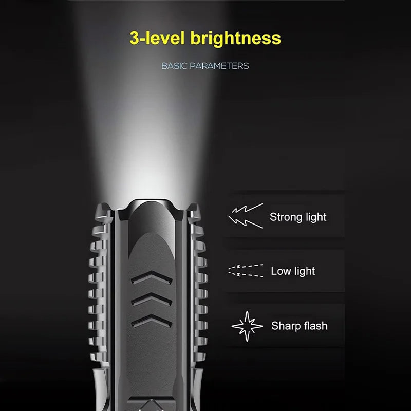 PowerLite™ - Multifunktionale wiederaufladbare Taschenlampe
