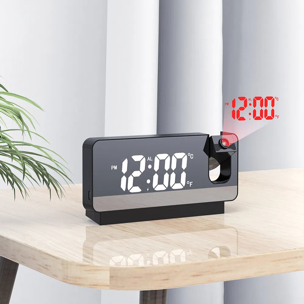 Clockcoo™ - Projizierbare digitale Uhr