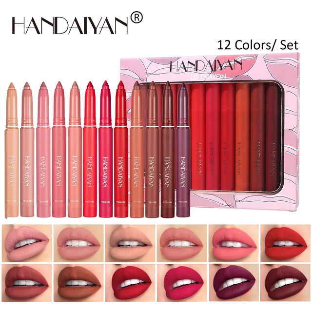 Handaiyan® - 12-teiliges Lippenstift-Satz