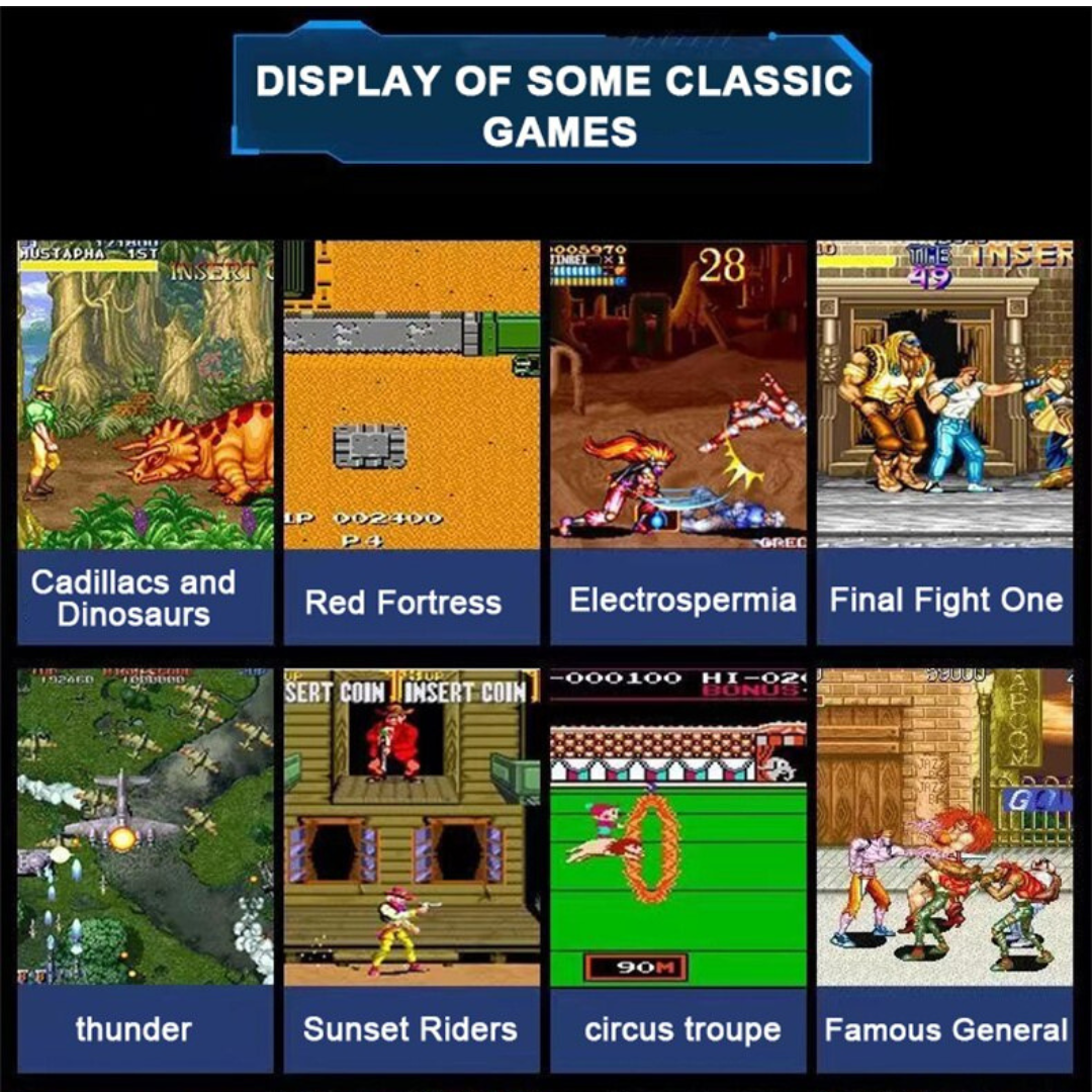 RetroBlast™ Pro - All-in-One-Videokonsole 20000+ Spiele