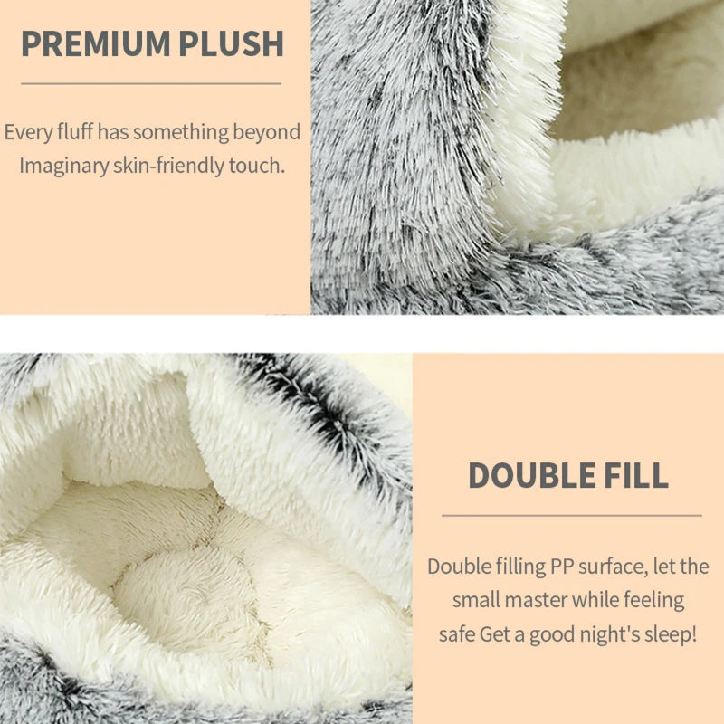 FurCloud™ - Plüschbett für Hunde und Katzen