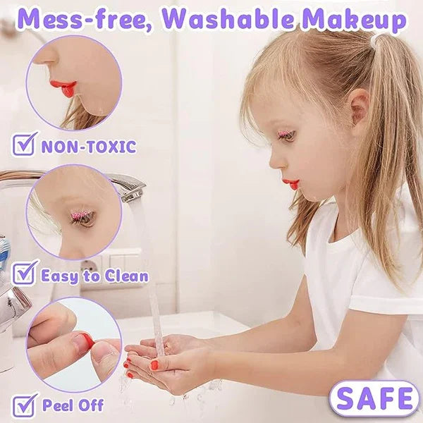 Abwaschbare Kinderschminke Beauty Kit