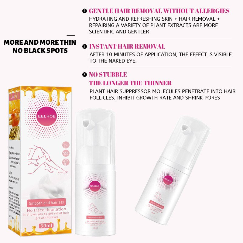 ClearMouse™ - Mousse Spray zur dauerhaften Haarentfernung