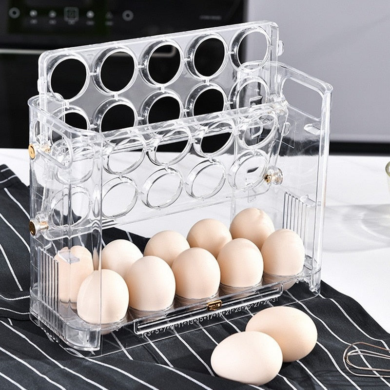 EggBox™ - Aufbewahrungsbox für Eier | drei Schichten