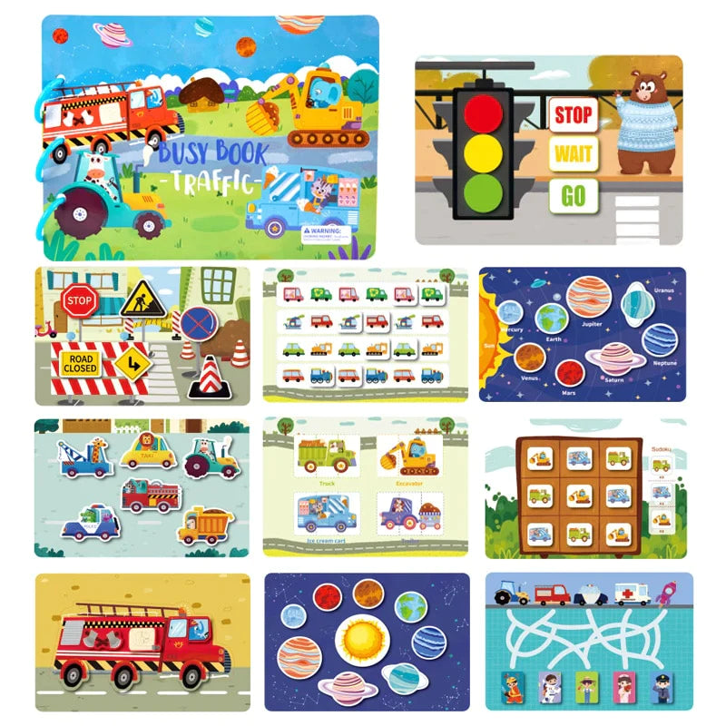 Busy Book™ 2.0 - Interaktives Buch für Kinder