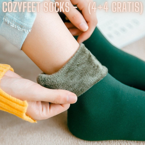 CozyFeet Socks™ - Winter-Samt-Socken (4+4 gratis)