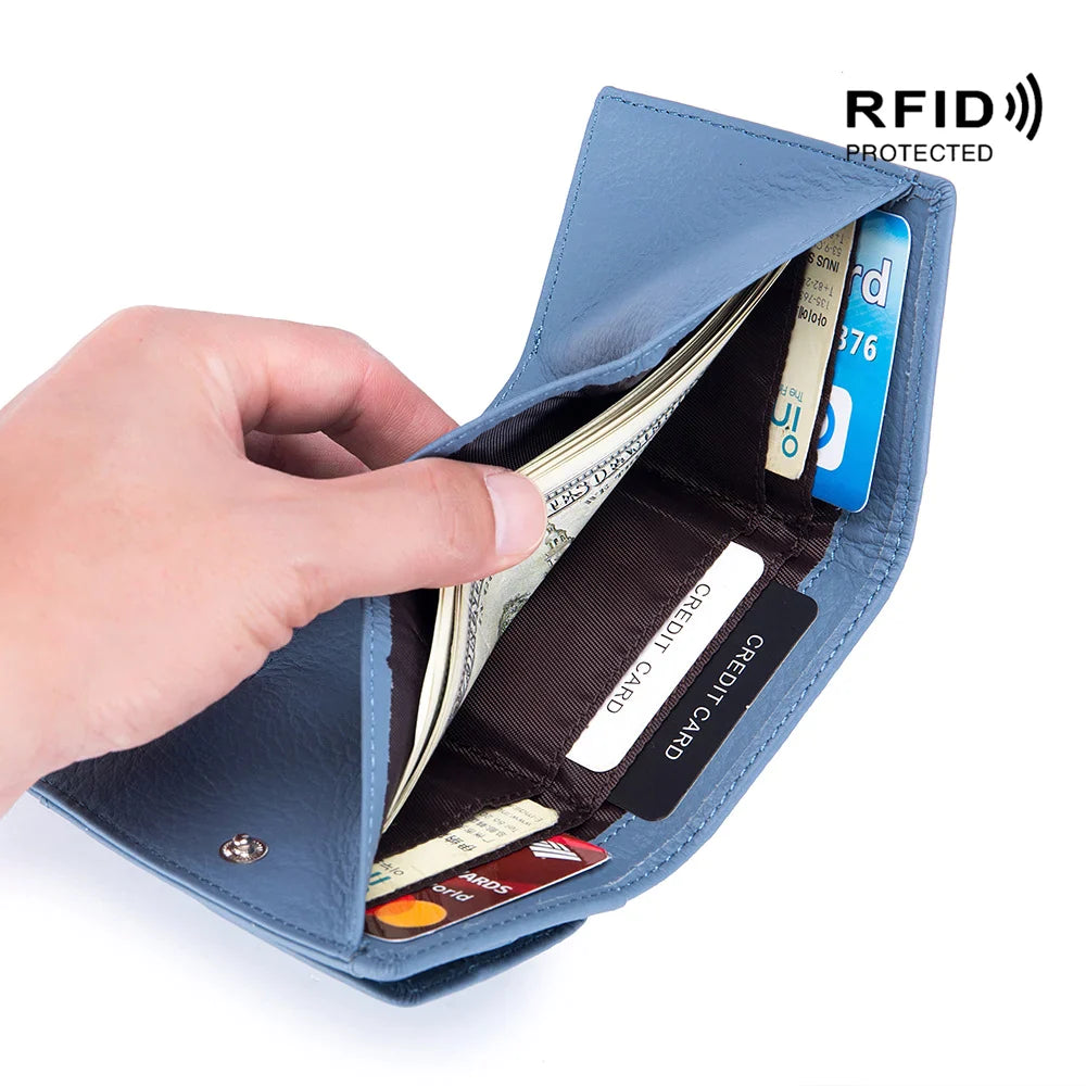 Brieftasche gegen Kreditkartenbetrug - Verhindern Sie digitalen Diebstahl!